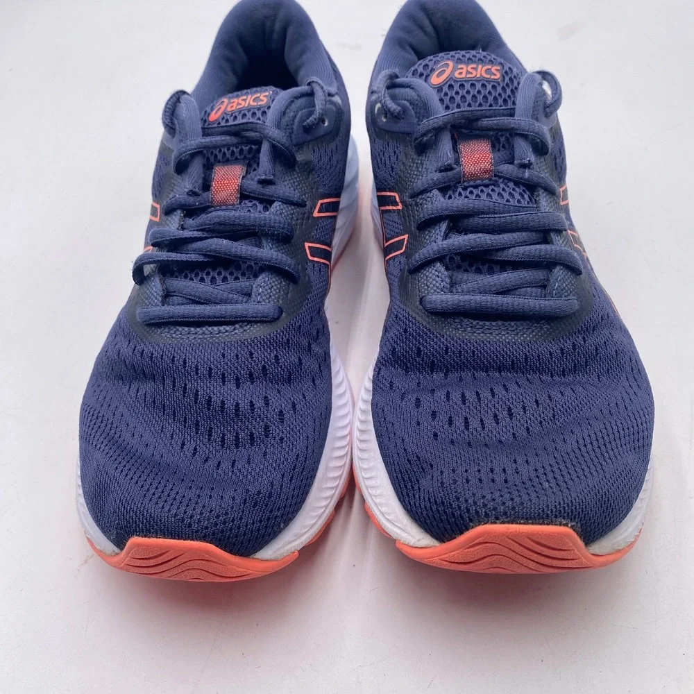 ASICS Gel-Excite 8 Running Shoes Womens 8 Blue Coral Mesh Athletic Sneakers Low